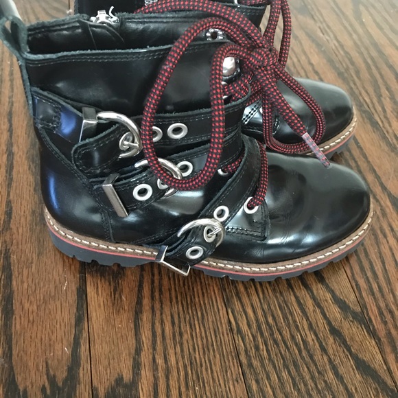 Zara girls combat boots - Picture 3 of 4